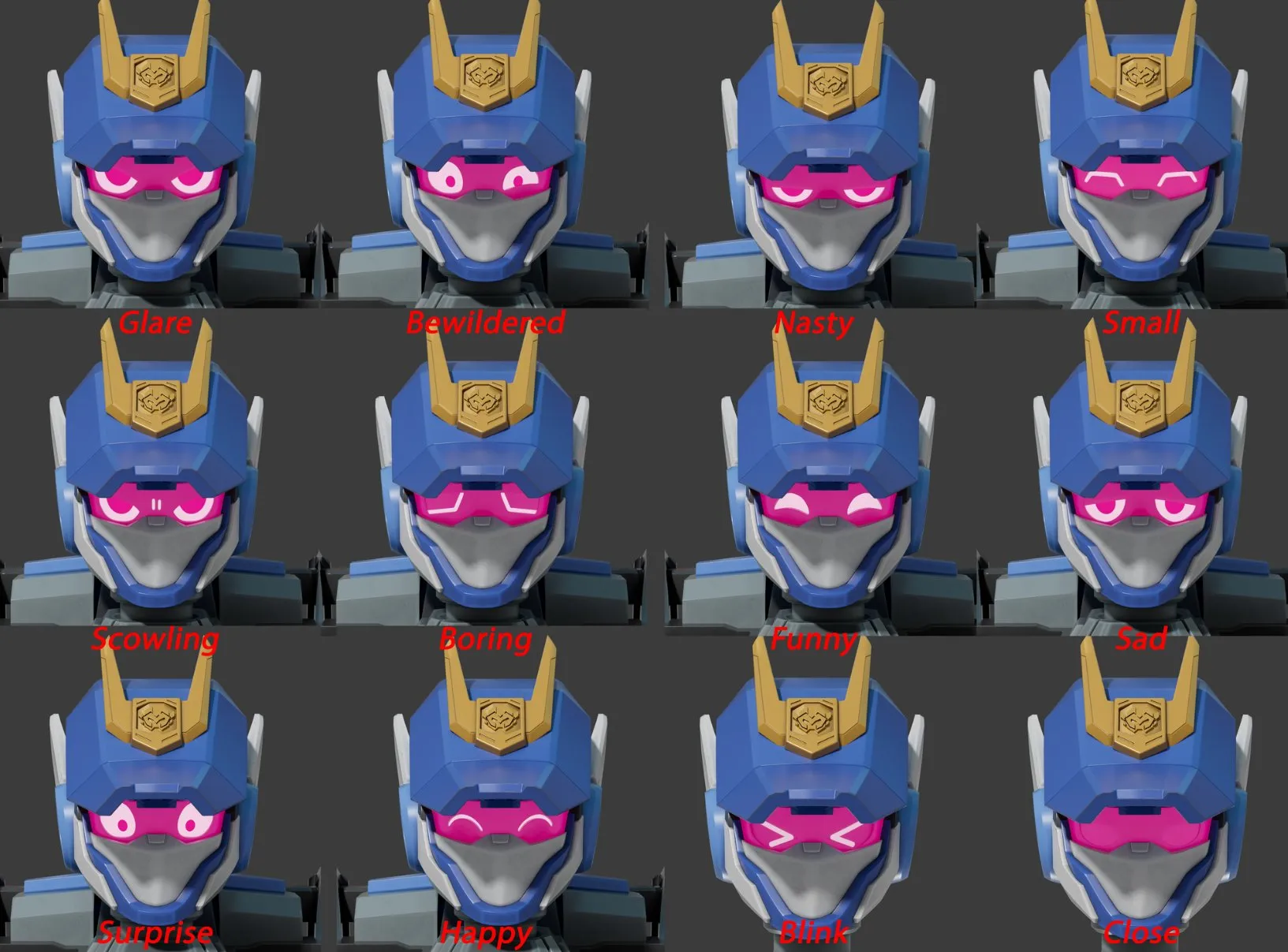 Blue Cop expression testing