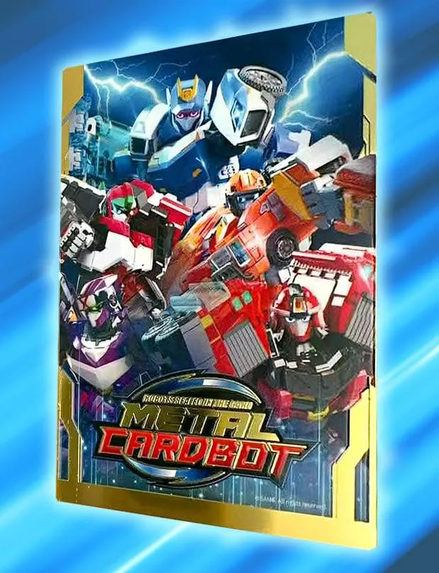 The literal metal card given with preordering the whole set