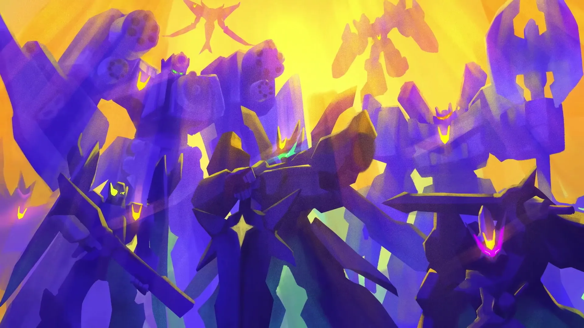 A group of Star Guardians shown in S3E2